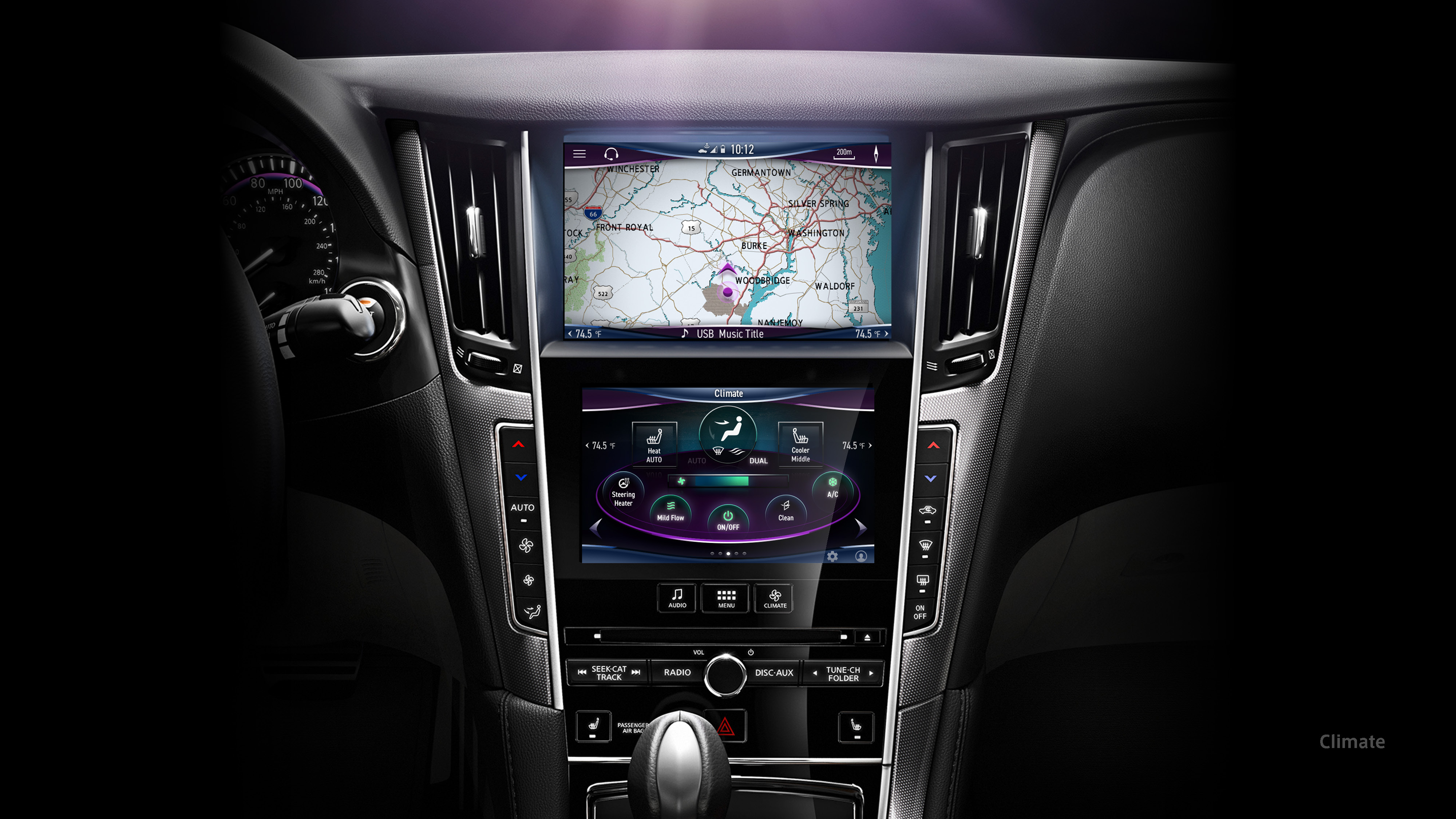 INFINITI UI detail 5